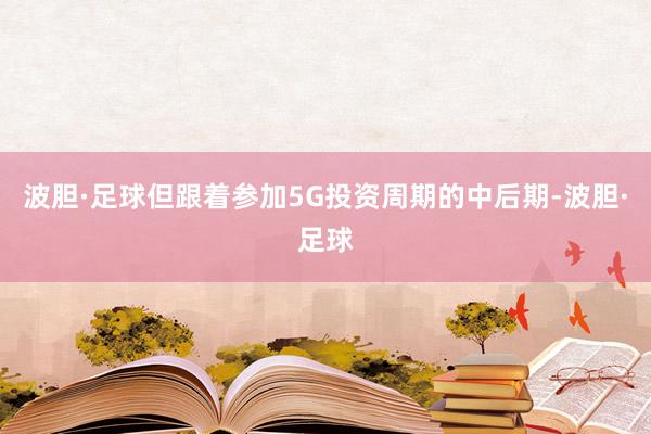 波胆·足球但跟着参加5G投资周期的中后期-波胆·足球